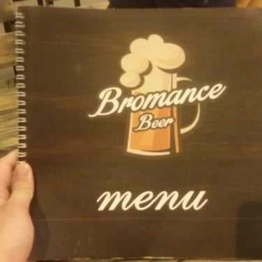 Thực đơn- Quán Nhậu Bromance & Beer