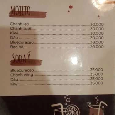 Thực đơn- Brother Coffee