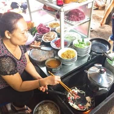 Tổng hợp- Ăn vặt Bún Bò Nam Bộ - Chợ Ngô Sĩ Liên