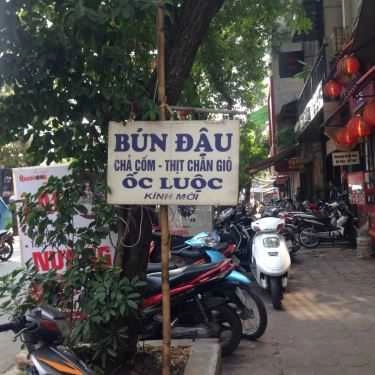Thực đơn- Ăn vặt Bún Đậu & Ốc Luộc - Phan Bội Châu