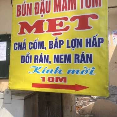 Thực đơn- Ăn vặt Bún Đậu - Tạ Quang Bửu