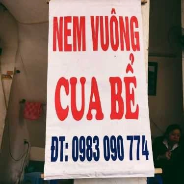 Thực đơn- Ăn vặt Nem Vuông Phố Cổ - Nem Cua Bể