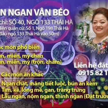 Tổng hợp- Ăn vặt Bún Ngan Vân Béo - Thái Hà