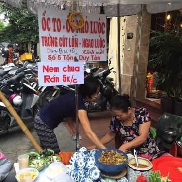 Tổng hợp- Ăn vặt Bún Ốc Chấm Tống Duy Tân