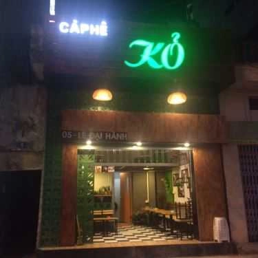 Không gian- Cafe Kỏ