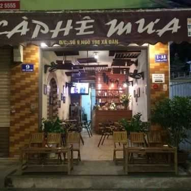 Không gian- Mưa Cafe - Xã Đàn