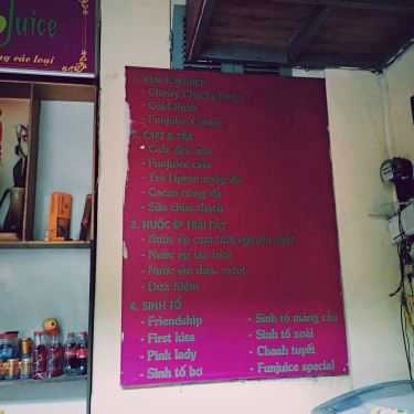 Thực đơn- Cà Phê Nước Ép Trái Cây & Bánh Mì