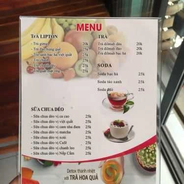 Thực đơn- Mr.Sạch Cafe
