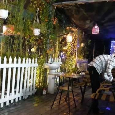 Không gian- Vườn Lan Cafe