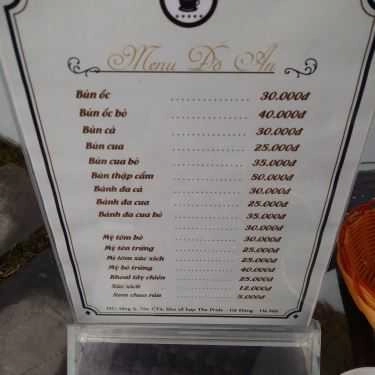 Thực đơn- Cafe 69