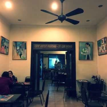 Không gian- Cafe Artist Phuong - Cửa Đông