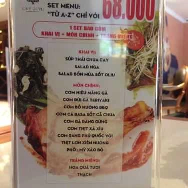 Tổng hợp- Cafe De Vu - Thái Phiên