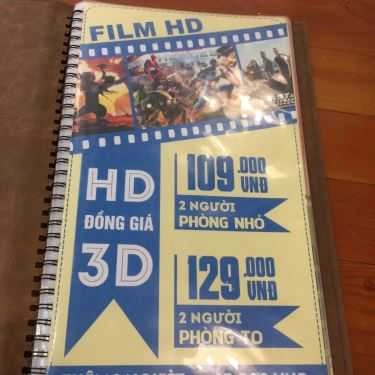 Thực đơn- 3D Box Cafe Flim