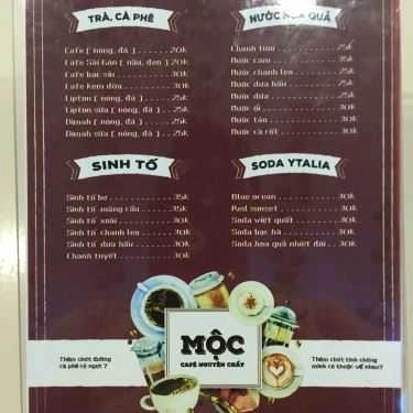 Tổng hợp- Cafe Mộc - Nguyễn Viết Xuân