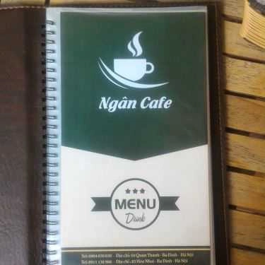 Thực đơn- Ngân Cafe - Quán Thánh