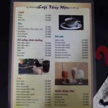 Tổng hợp- Thủy Mộc Cafe - Lê Thanh Nghị