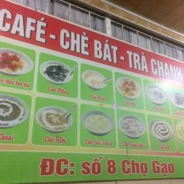 Thực đơn- Ăn vặt Chè Bát & Trà Chanh - Chợ Gạo