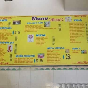 Thực đơn- Tech 2 Cafe