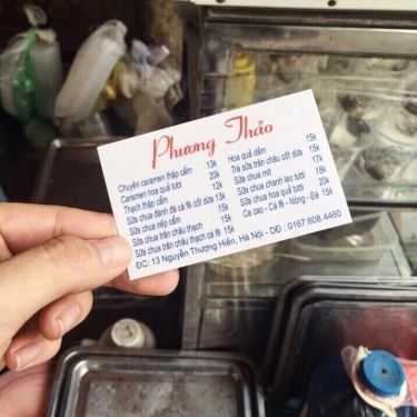 Thực đơn- Ăn vặt Caramel - Nguyễn Thượng Hiền