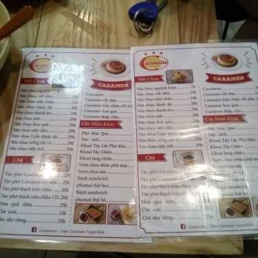 Thực đơn- Caramello - Caramen & Đồ Ăn Vặt - Trần Huy Liệu