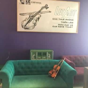 Không gian- Cafe V-Art Working Space