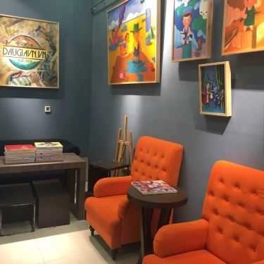 Không gian- Cafe V-Art Working Space