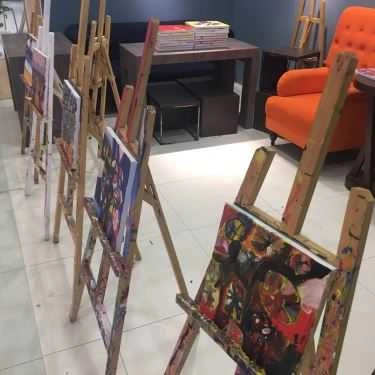 Không gian- Cafe V-Art Working Space