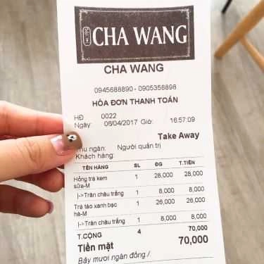 Tổng hợp- Cafe Cha Wang - Trà Sữa Đài Loan