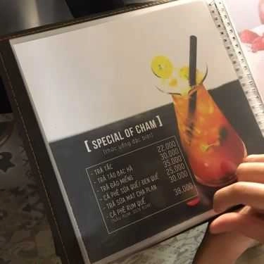 Thực đơn- Chạm Coffee