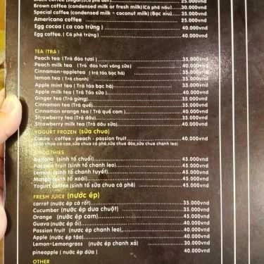 Tổng hợp- Chầm Coffee - Hàng Giầy