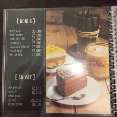 Thực đơn- Chạm Coffee