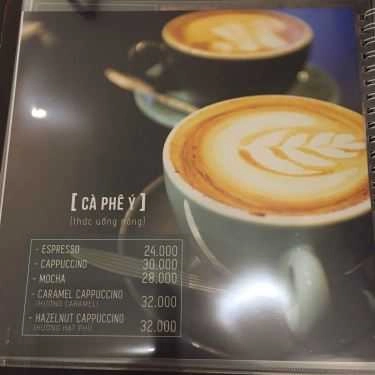 Thực đơn- Chạm Coffee