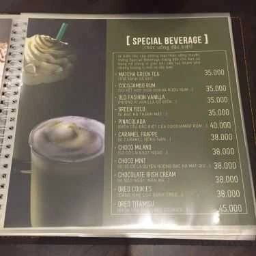 Thực đơn- Chạm Coffee