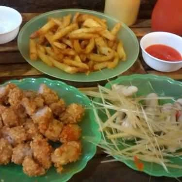 Món ăn- Ăn vặt Chân Gà Sả Ớt & Nem Khoai Rán - Tạ Hiện