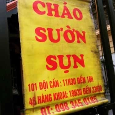 Tổng hợp- Ăn vặt Cháo Sườn Sụn - Đội Cấn
