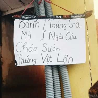 Thực đơn- Ăn vặt Cháo Sườn - Thọ Xương