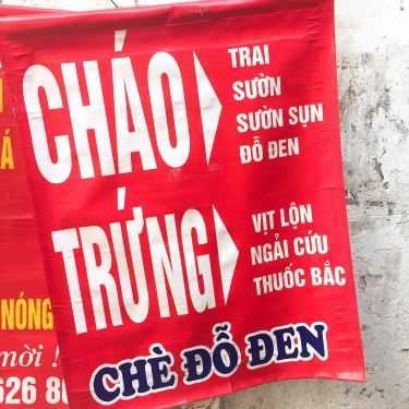 Thực đơn- Cháo & Đồ Ăn Vặt - Thái Thịnh