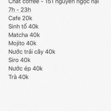 Tổng hợp- Chất Coffee