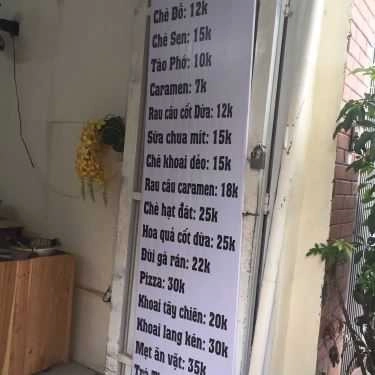 Thực đơn- Ăn vặt Madame Yến - Chè Bát