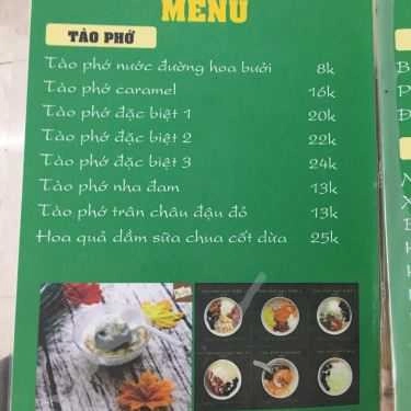 Thực đơn- Ăn vặt Madame Yến - Chè Bát