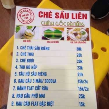 Thực đơn- Ăn vặt Chè Đà Nẵng - Thể Giao