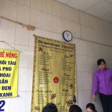 Thực đơn- Ăn vặt Chè Huyền - Thiền Quang