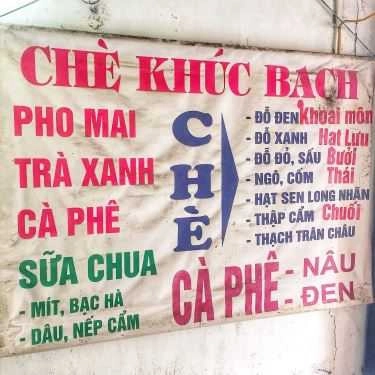 Thực đơn- Ăn vặt Chè Khúc Bạch & Bánh Gối