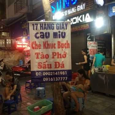 Thực đơn- Cafe Chè Khúc Bạch - Hàng Giấy