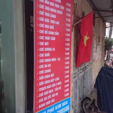 Thực đơn- Ăn vặt Chè Làng