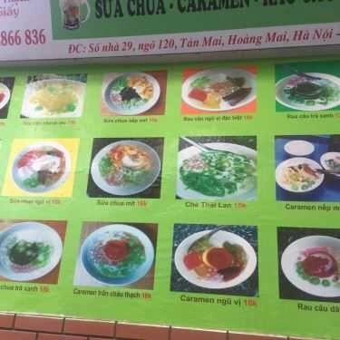 Thực đơn- Ăn vặt Chè Ngọc Thạch Hoa Giấy