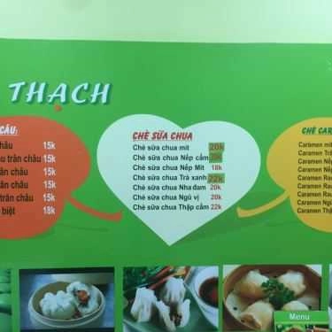 Thực đơn- Ăn vặt Chè Ngọc Thạch - Thụy Khuê
