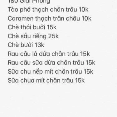 Tổng hợp- Ăn vặt Chè Ngon Hà Thành