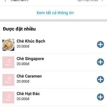Tổng hợp- Ăn vặt Chè Nhà Làm - Chè & Caramen