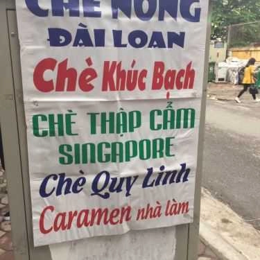 Thực đơn- Ăn vặt Chè Nhà Làm - Chè & Caramen
